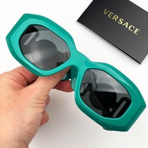 Versace VE4425U 536487 Sunglasses MAXI MEDUSA BIGGIE Turquoise Gray Unisex